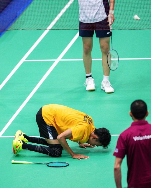 ali imran raih emas di internasional fazza dubai 2025, internasional fazza dubai 2025, ali imran, atlet bulu tangkis ali imran