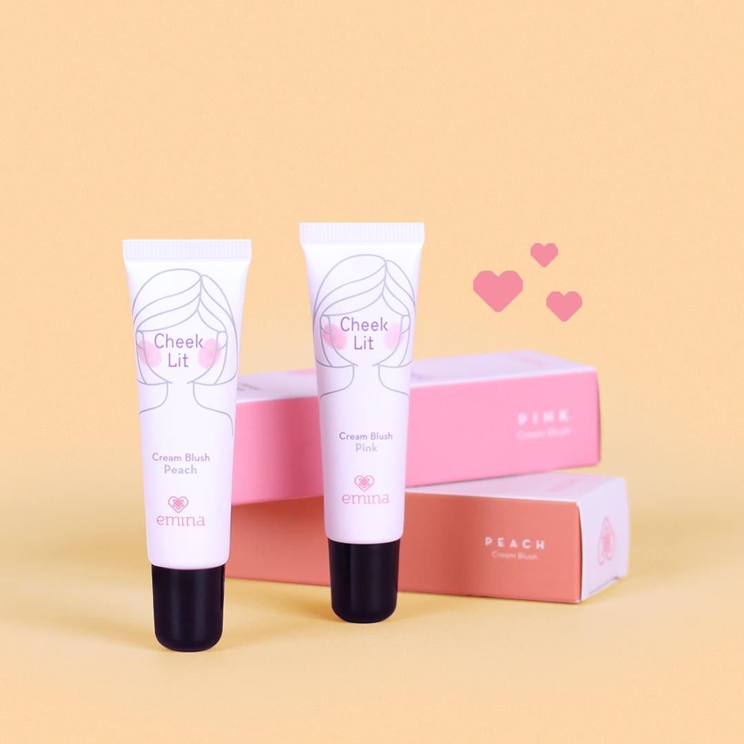 Emina Cheeklit Cream Blush. Emina. Blush on. Blush on tahan lama.