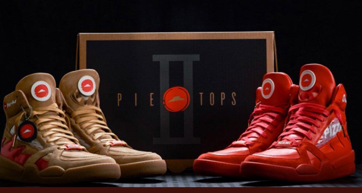 Dalam rangka menyambut turnamen basket March Madness, Pizza Hut hadirkan sepatu basket Foto