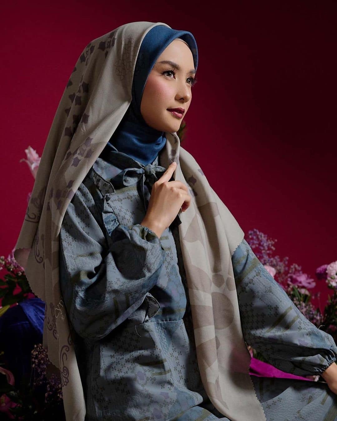 tutorial hijab segi empat
