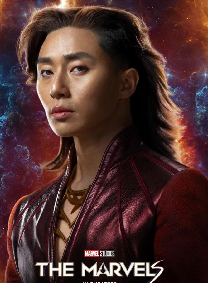 Park Seo Joon, MCU, The Marvels, Marvel, MCU, Captain Marvel, Ms Marvel, Monica Rambeau