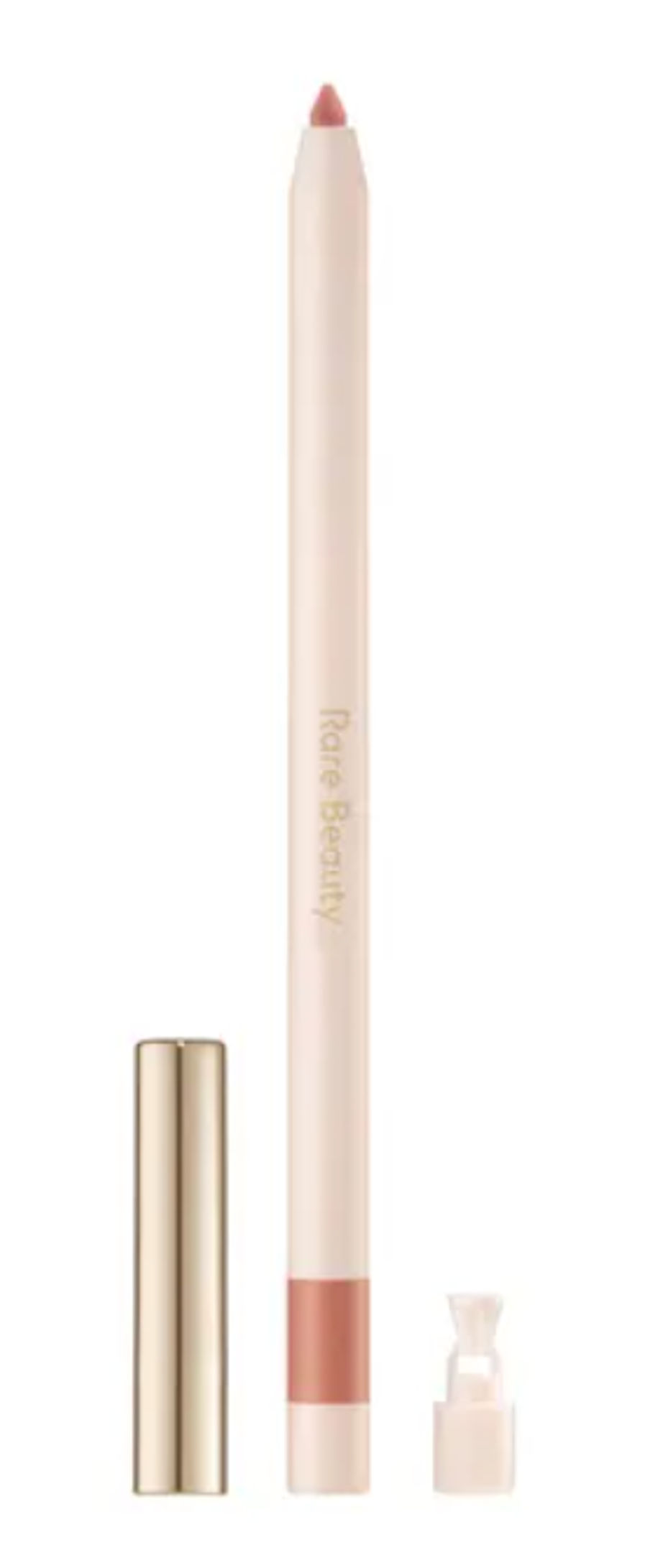 Lip liner dari Rare Beauty juga mendapatkan serutan pensil.