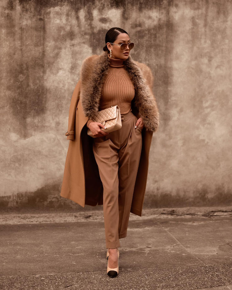 Warna baju untuk warm tone 