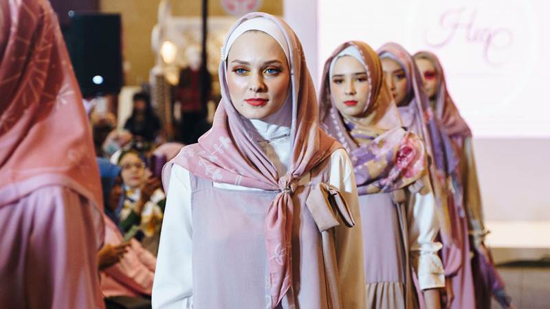 Inspirasi style fashion hijab untuk lebaran
