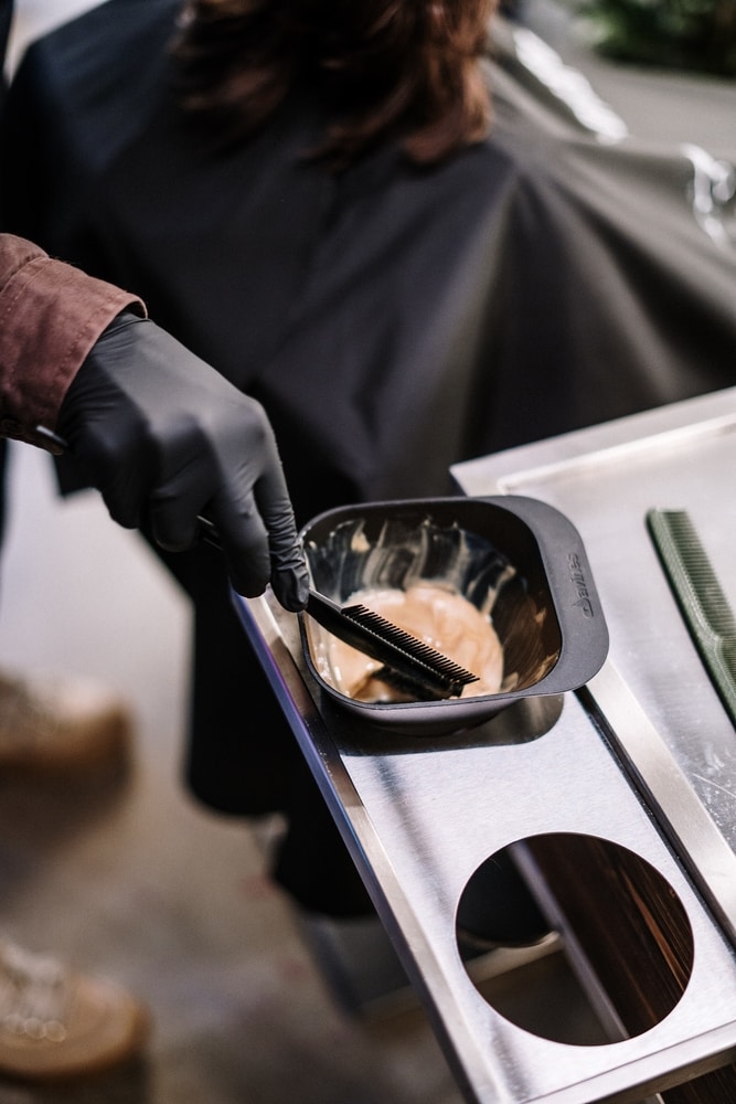 mewarnai rambut tanpa bleaching