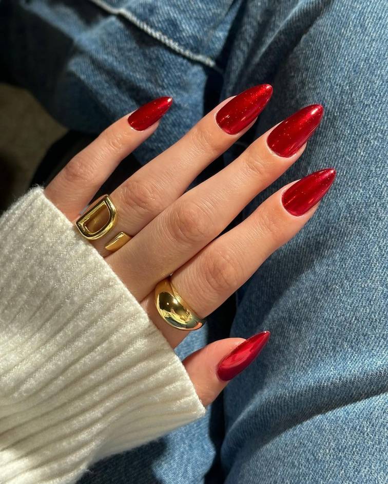 10 Ide Nail Art Maroon Simple Tapi Sangat Memesona