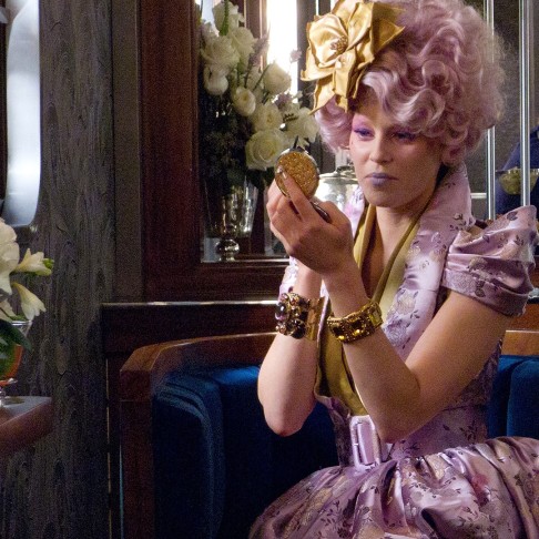 Elle Fanning, effie trinket, the hunger games, elizabeth banks