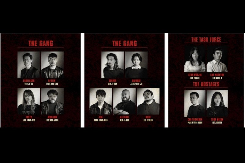Pemeran di Money Heist Korea