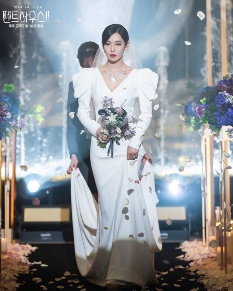 Gaun pernikahan dari drama Korea