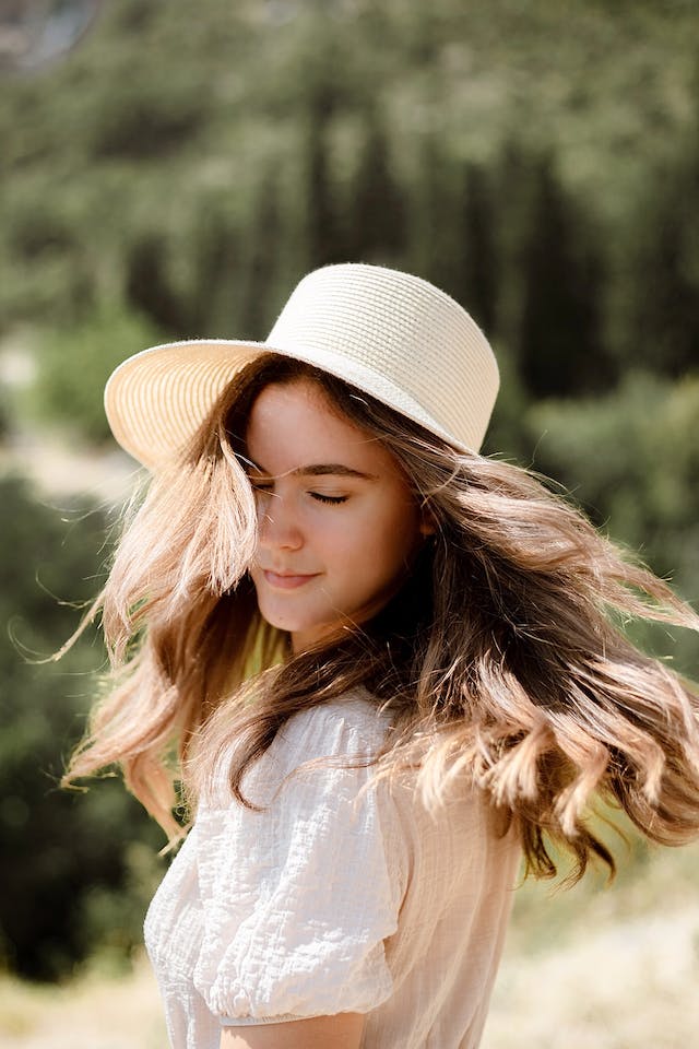 balayage ash brown