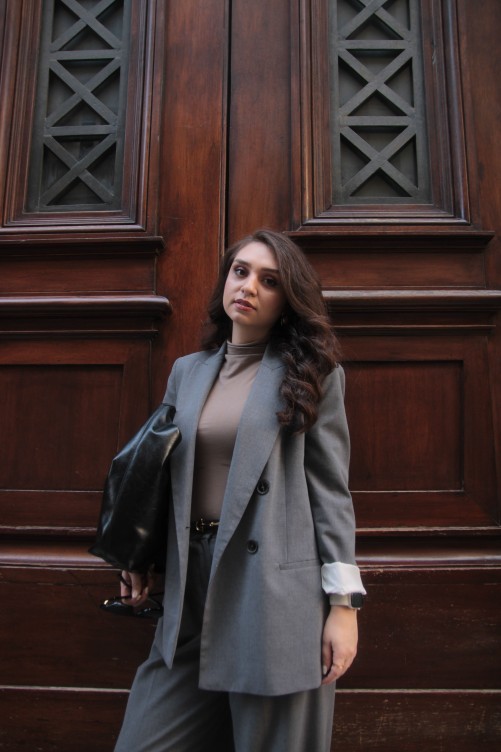 cara memadukan blazer agar outfit tidak terlihat terlalu formal, blazer agar outfit, outfit, blazer
