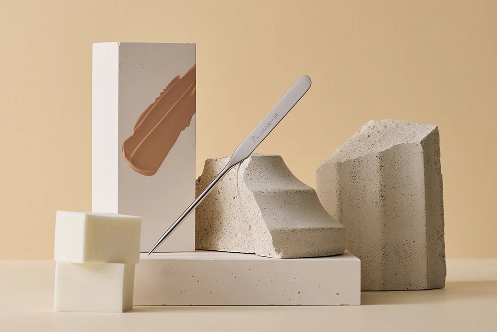Cara menggunakan makeup spatula