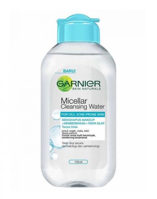 Garnier micellar water juga cocok untuk kulit sensitif.