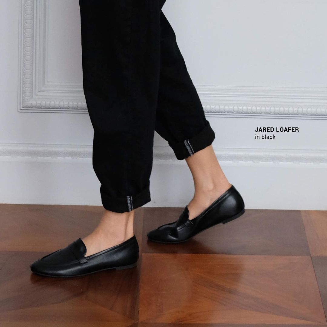 Jared loafer. Protea. Sepatu hitam. Sepatu wanita. Local brand. Brand lokal.