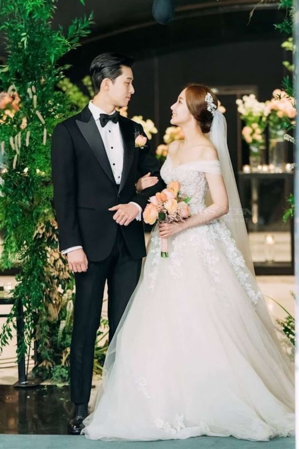 Gaun pernikahan dari drama Korea