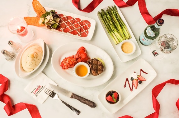 Ruth's Chris Steak House, Menu Valentine 