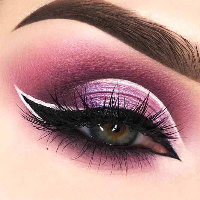Model eyeliner untuk mata besar