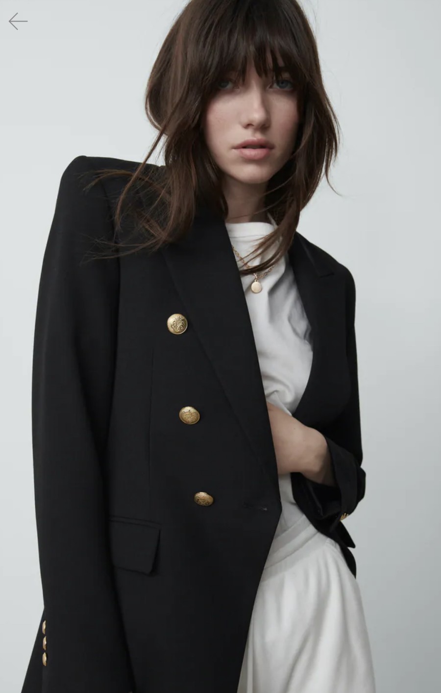 ukuran blazer wanita
