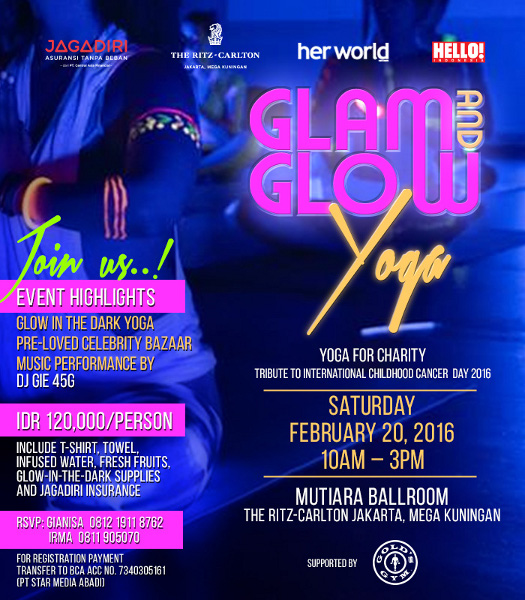 Glam and Glow Yoga
