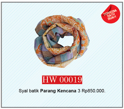 Syal Batik Parang Kencana 3