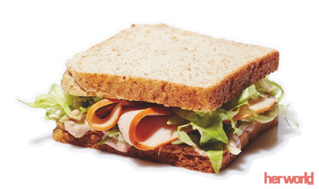 Mudahnya Membuat Turkey Cranberry Wholemeal Sandwich