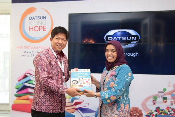 Datsun Dukung Kebiasaan Membaca Anak