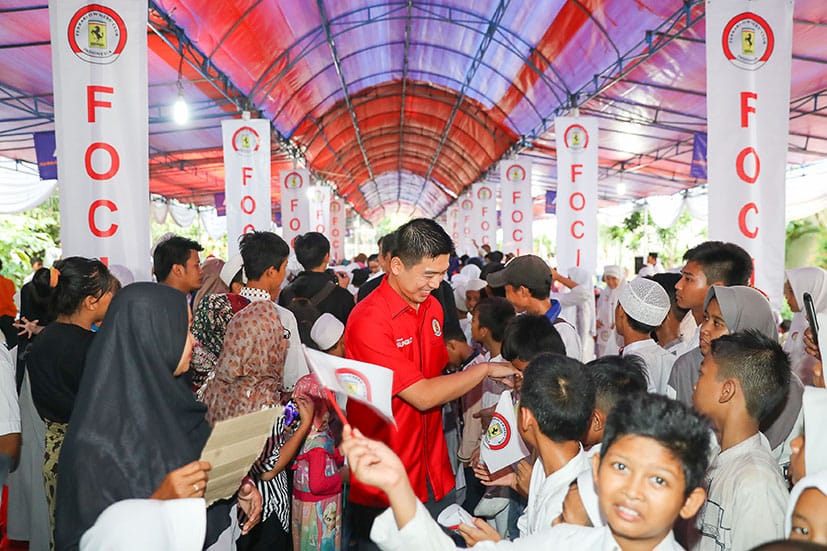 1000 Kebaikan dari Ferrari untuk 1000 Anak Yatim