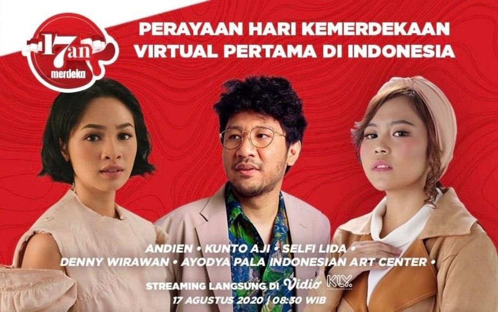 Perayaan HUT RI Yang Ke-75 Virtual Pertama di Indonesia