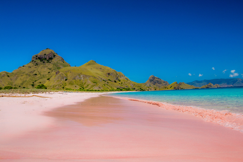 Kunjungi 5 Pantai Warna Pink Ini pada Hari Valentine!