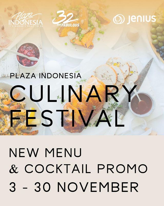 Nikmati Promo Menarik di Culinary Festival Plaza Indonesia