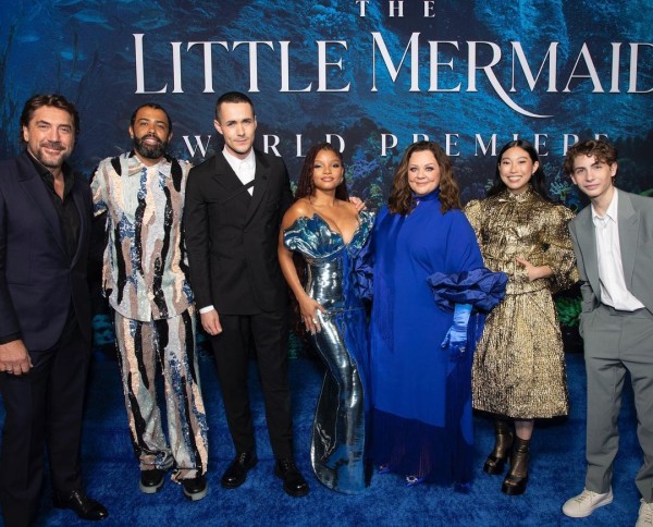 Intip Gaya Para Pemain di The Little Mermaid Premiere