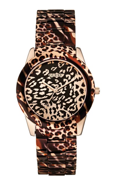 Motif Animal Print di Koleksi Jam Tangan Guess