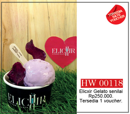 Elicxir Gelato Voucher