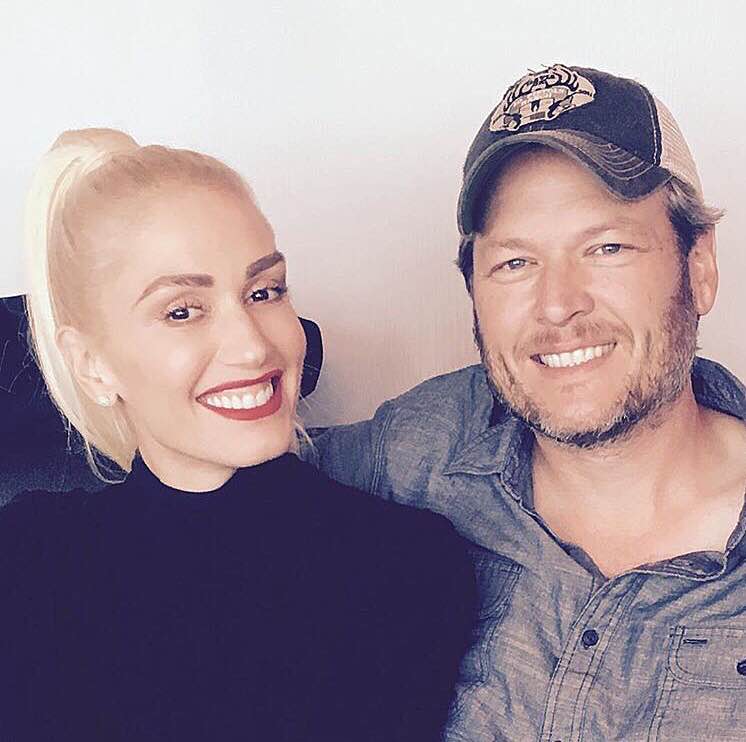 Romantisnya Blake Shelton dan Gwen Stefani di BMA 2016