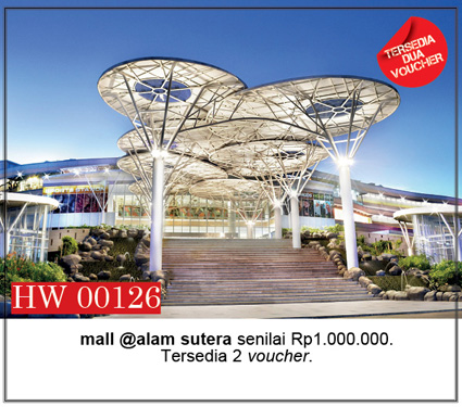 mall @alam sutera Shopping Voucher