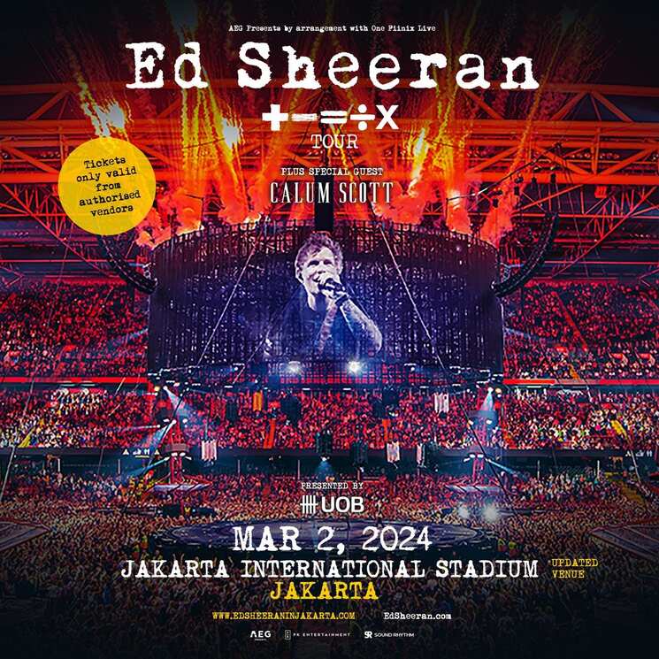 4 Momen Keseruan Konser Ed Sheeran di Jakarta!