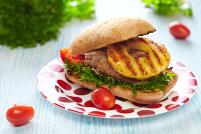 Cara Membuat Hawaiian Burger