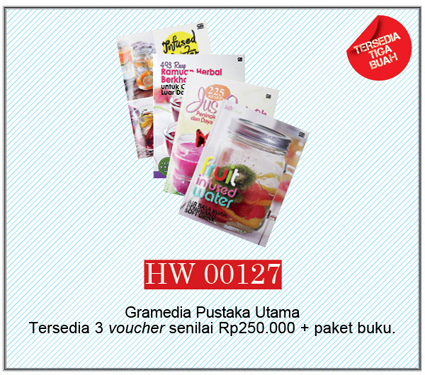 Gramedia Pustaka Utama Voucher + Paket Buku