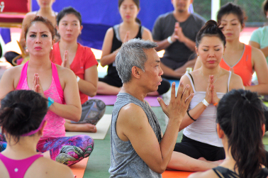 Festival Yoga Satu Hari di Namaste Day Fest 2015