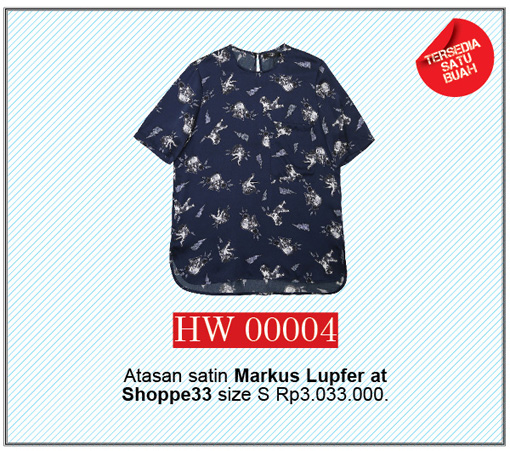 Atasan Satin Markus Lupfer