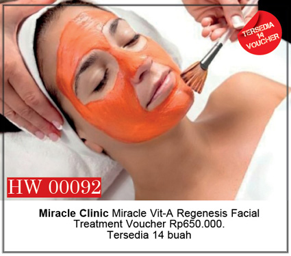 Miracle Clinic Vit-A Regenesis Facial Voucher