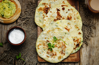 Cara Membuat Aloo Paratha Vegetarian