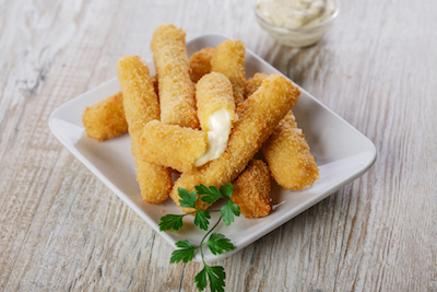 Cara Membuat Mozzarella Stick