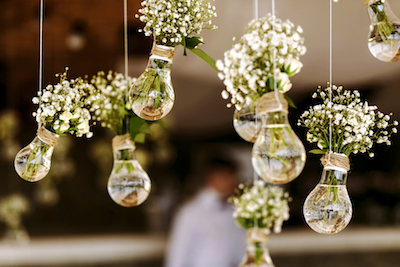 Ide Dekorasi Pernikahan Dari Bunga
