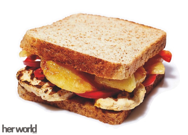 Resep: Grilled Pineapple Chicken Sandwich