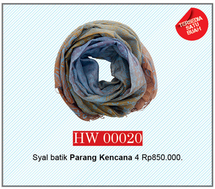 Syal Batik Parang Kencana 4