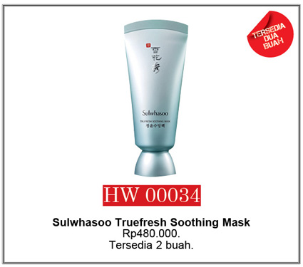 Sulwhasoo Truefresh Soothing Mask