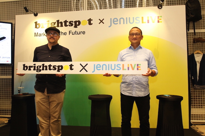 Kolaborasi Jenius Live x Brightspot Market