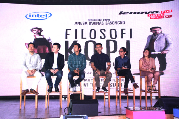 Lenovo dan Intel Indonesia Dukung Filosofi Kopi The Movie