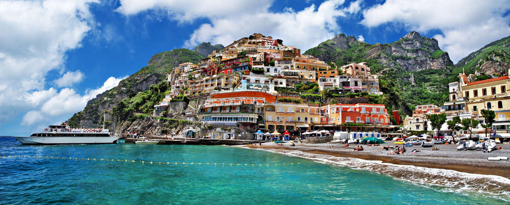 Keindahan Amalfi Coast, Italia